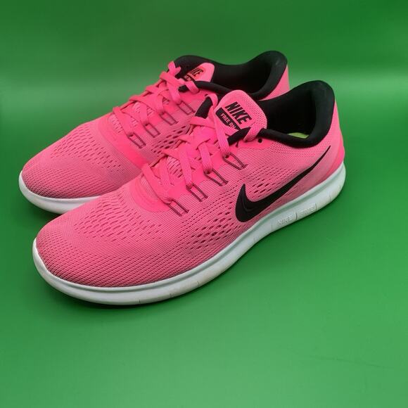 Nike Womens Free Run 831509-600 Pink Running Shoes Sneakers Size 8.5 - Picture 1 of 12